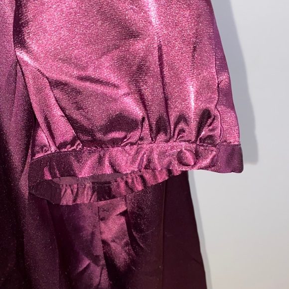 Apt. 9 Size 3X Purple Button Down Collared Blouse - Picture 8 of 12